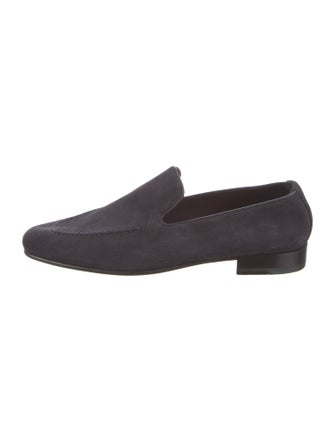 Manolo Blahnik Suede Loafers