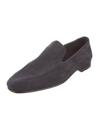Manolo Blahnik Suede Loafers