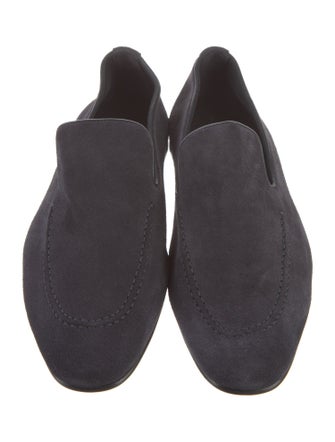 Manolo Blahnik Suede Loafers