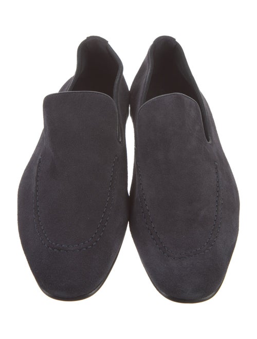 Manolo Blahnik Suede Loafers