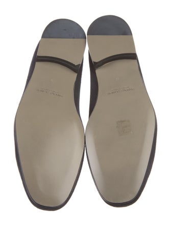 Manolo Blahnik Suede Loafers