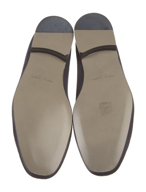 Manolo Blahnik Suede Loafers