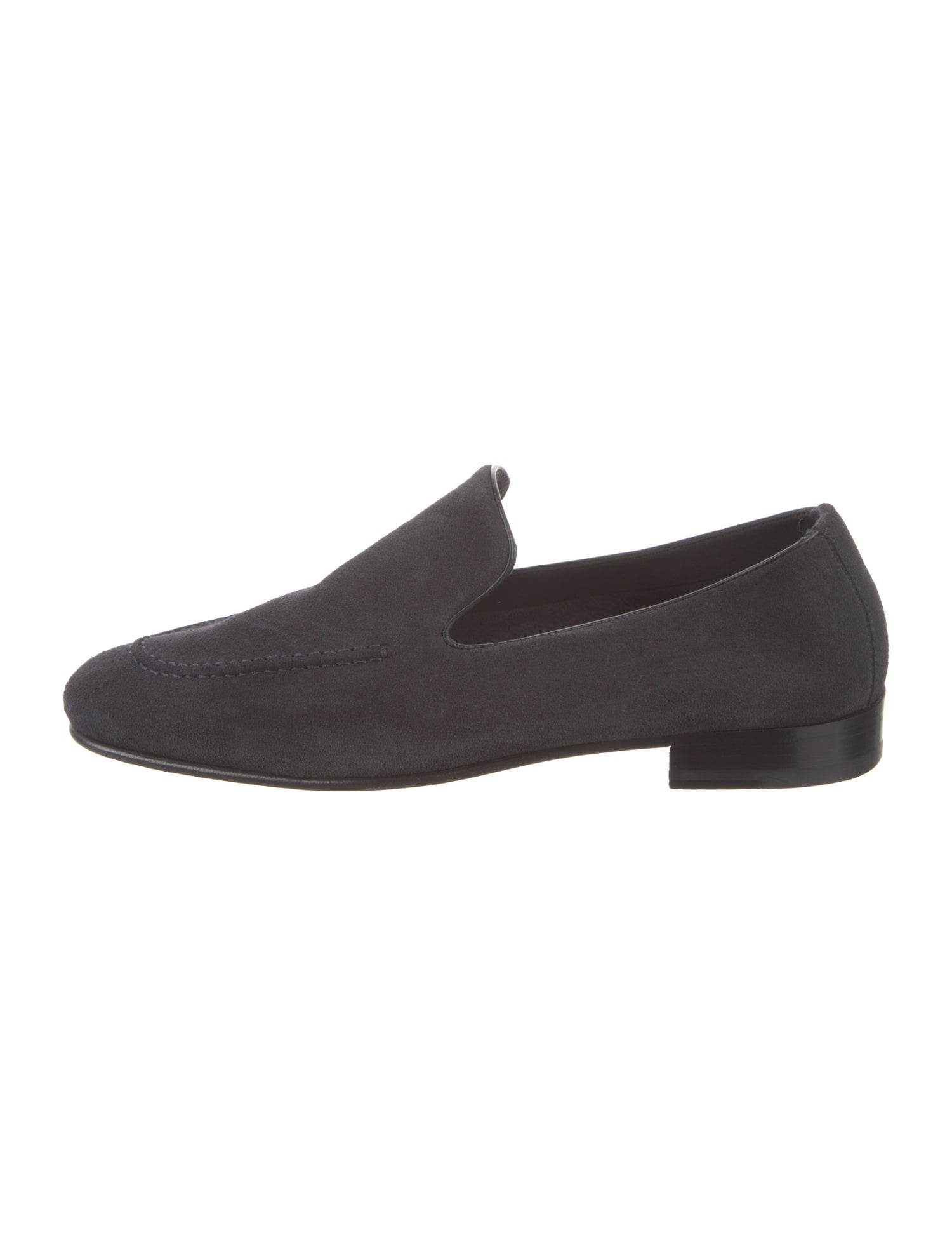 Manolo Blahnik Suede Loafers