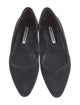 Manolo Blahnik Suede Flats