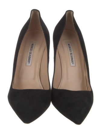 Manolo Blahnik Suede Pumps