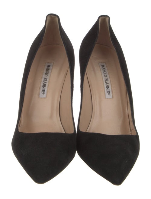 Manolo Blahnik Suede Pumps