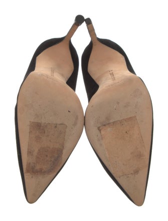 Manolo Blahnik Suede Pumps