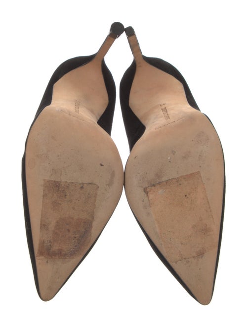 Manolo Blahnik Suede Pumps