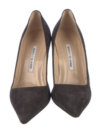 Manolo Blahnik Suede Pumps