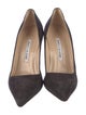 Manolo Blahnik Suede Pumps