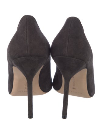 Manolo Blahnik Suede Pumps