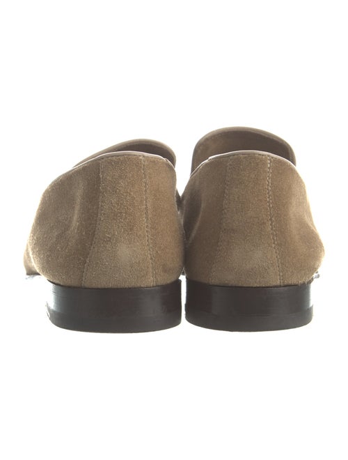Manolo Blahnik Suede Loafers