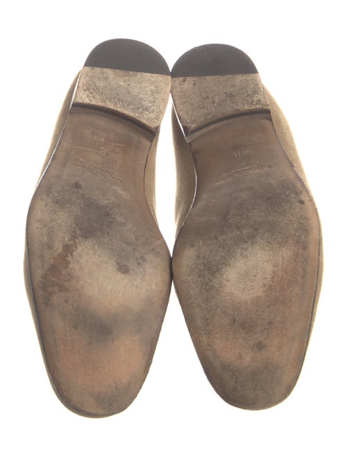 Manolo Blahnik Suede Loafers