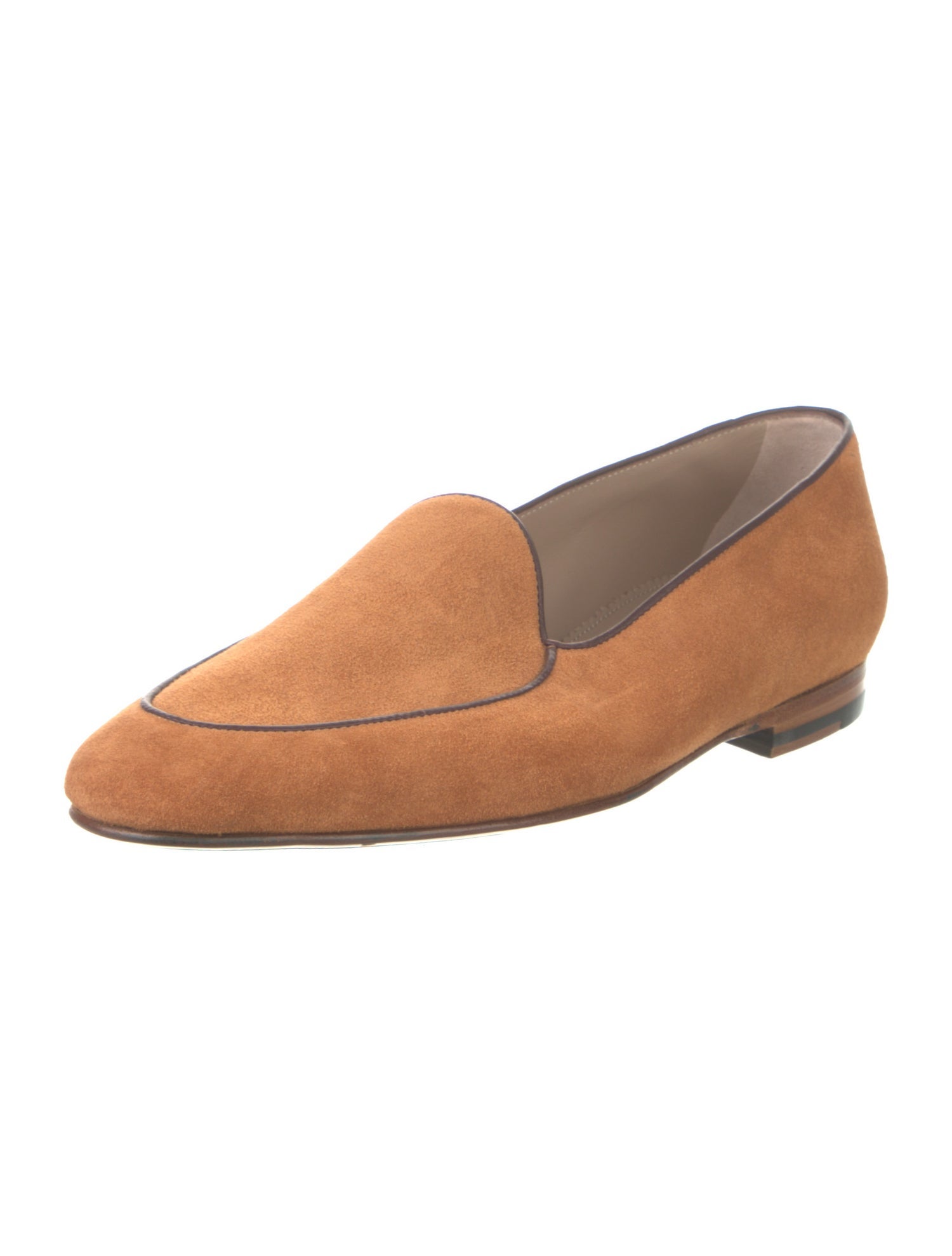 Manolo Blahnik Suede Dress Loafers