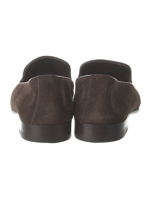 Manolo Blahnik Suede Loafers