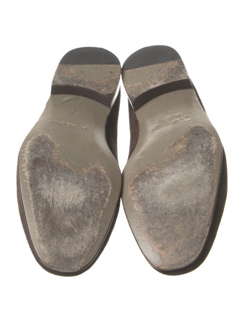 Manolo Blahnik Suede Loafers