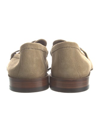 Manolo Blahnik Suede Loafers
