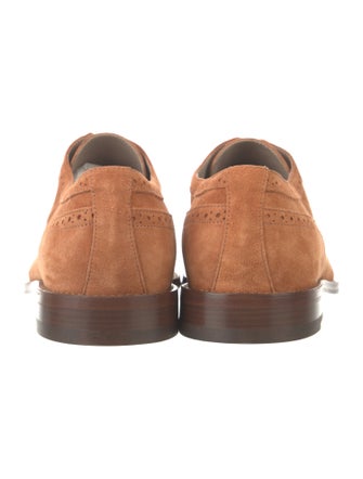 Manolo Blahnik Suede Brogues