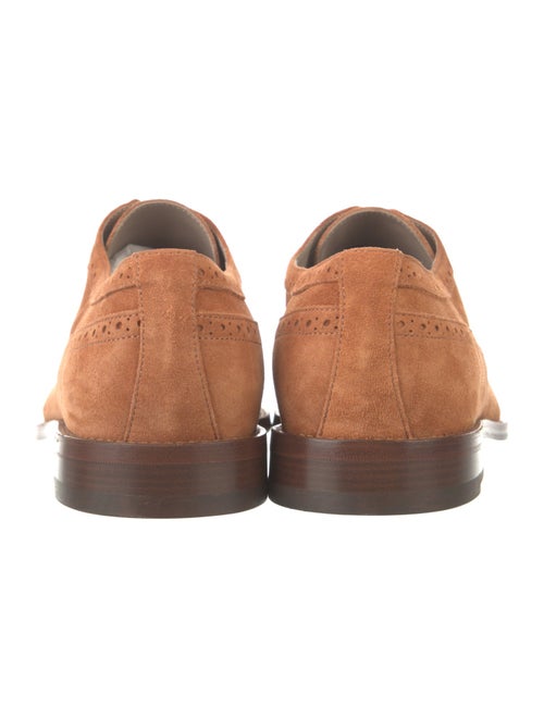 Manolo Blahnik Suede Brogues