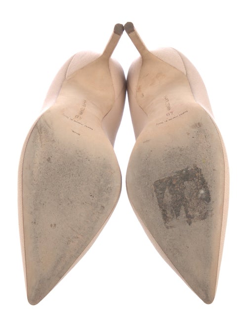 Manolo Blahnik Canvas Pumps