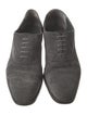 Manolo Blahnik Suede Brogues