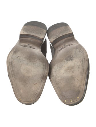 Manolo Blahnik Suede Brogues