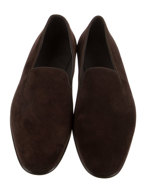 Manolo Blahnik Suede Loafers