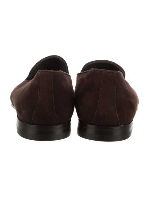 Manolo Blahnik Suede Loafers