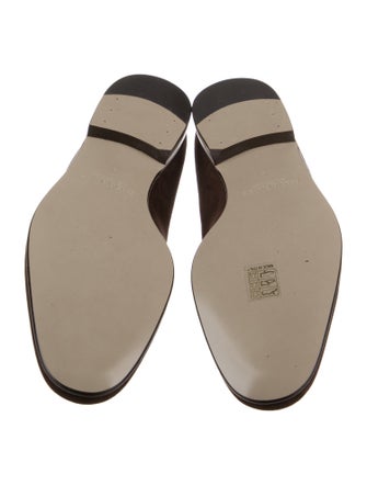 Manolo Blahnik Suede Loafers