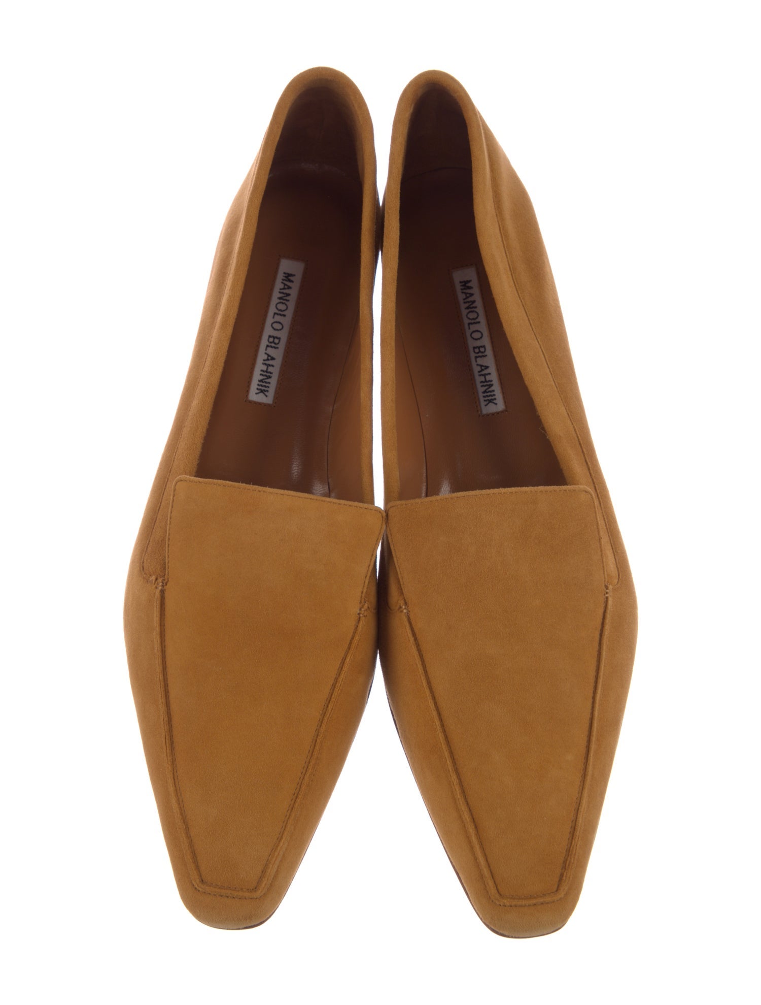 Manolo Blahnik Suede Loafers