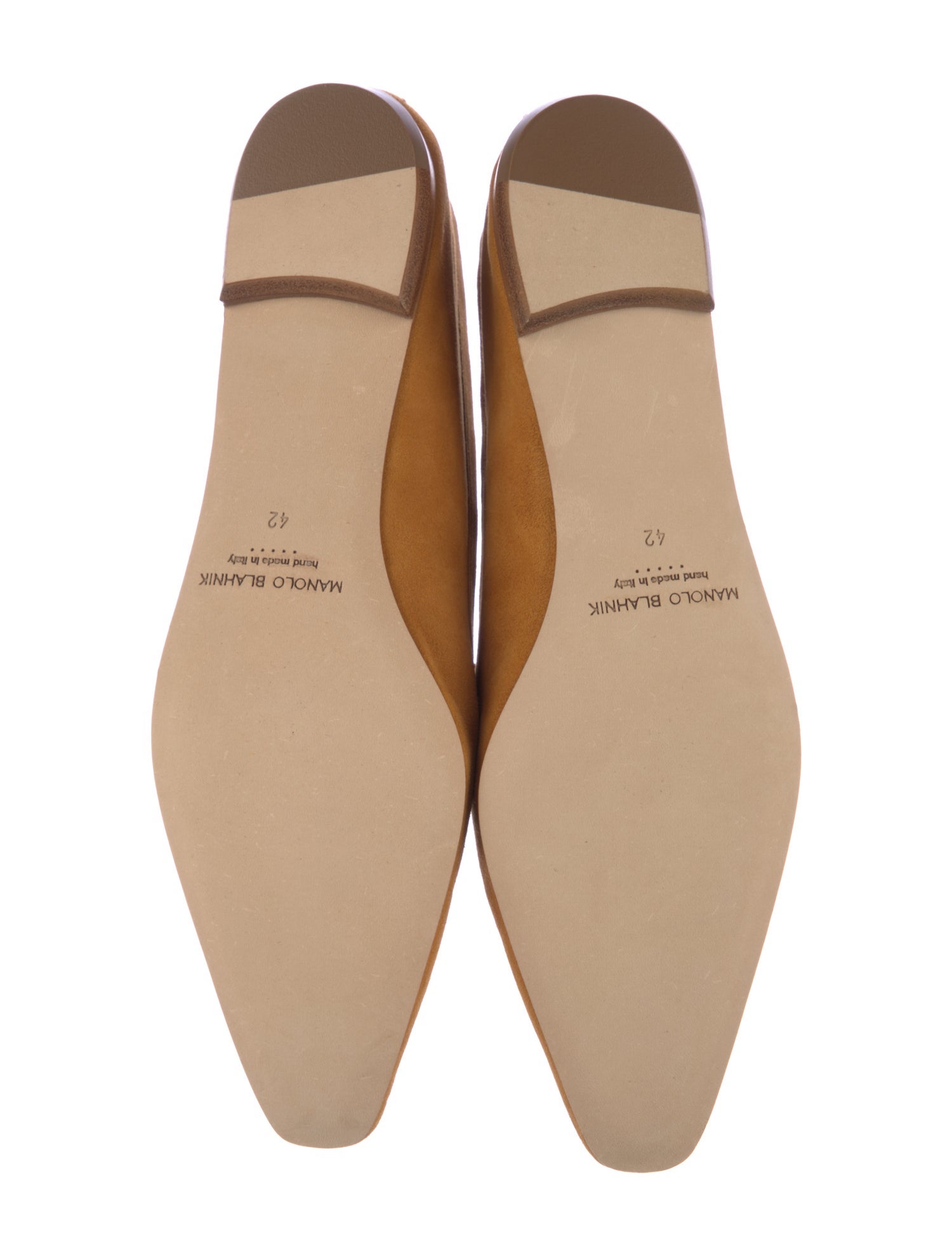 Manolo Blahnik Suede Loafers
