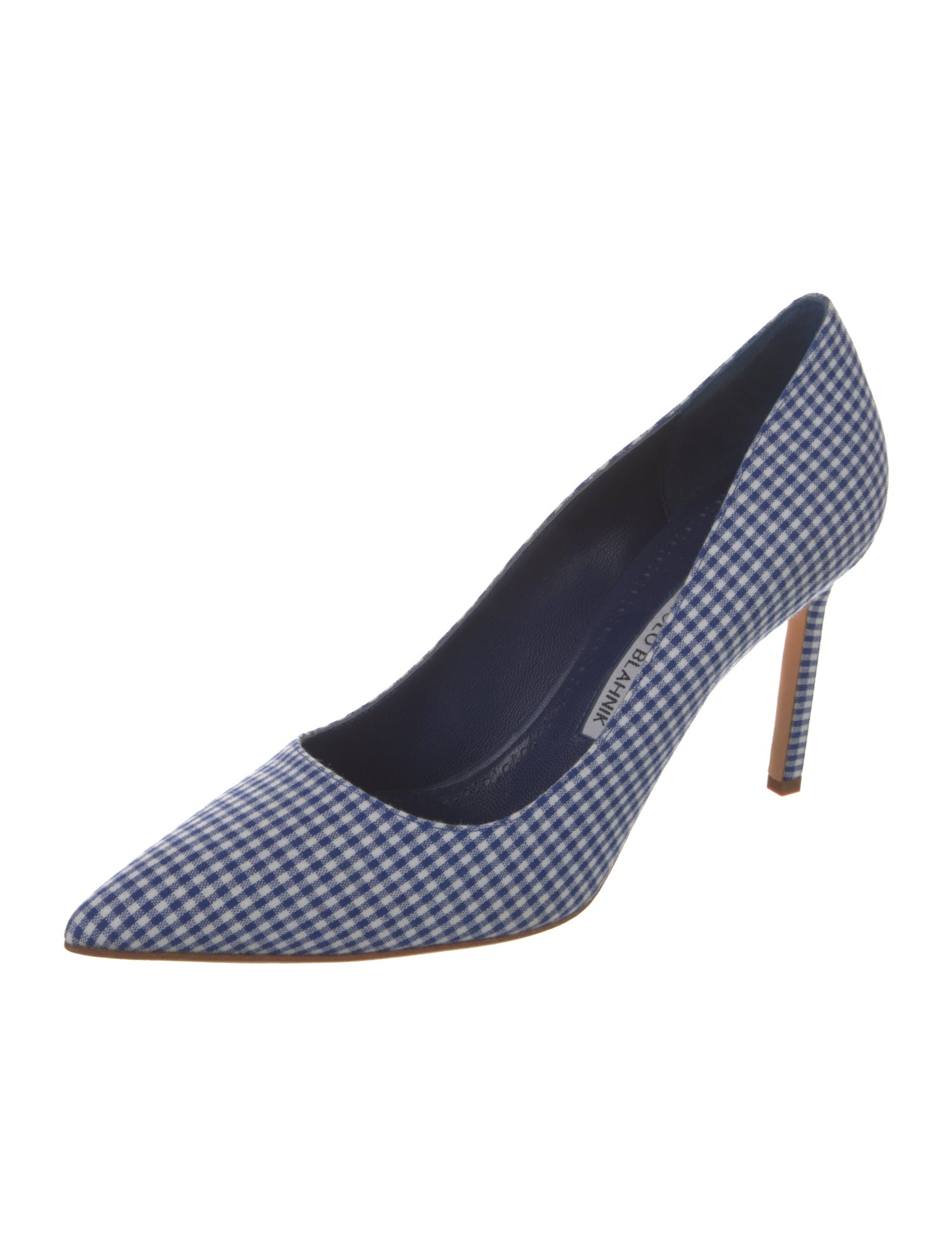 Manolo Blahnik Printed Pumps