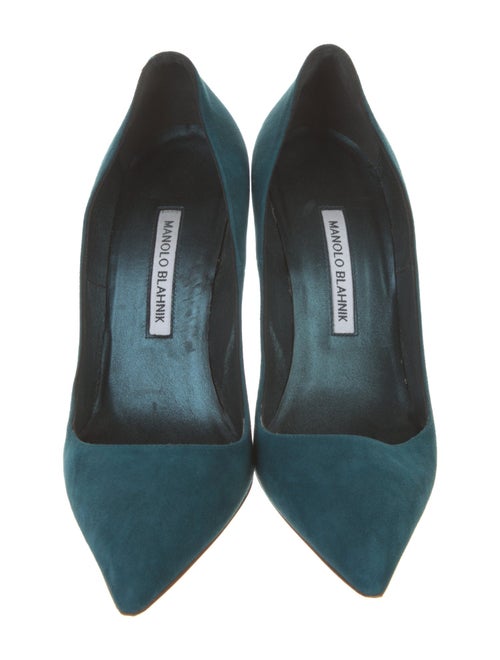 Manolo Blahnik Suede Pumps