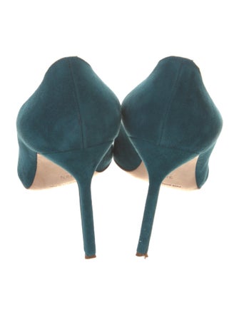 Manolo Blahnik Suede Pumps