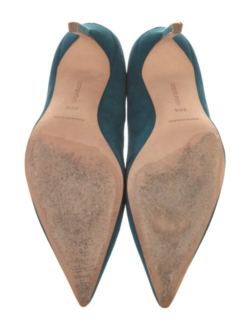 Manolo Blahnik Suede Pumps