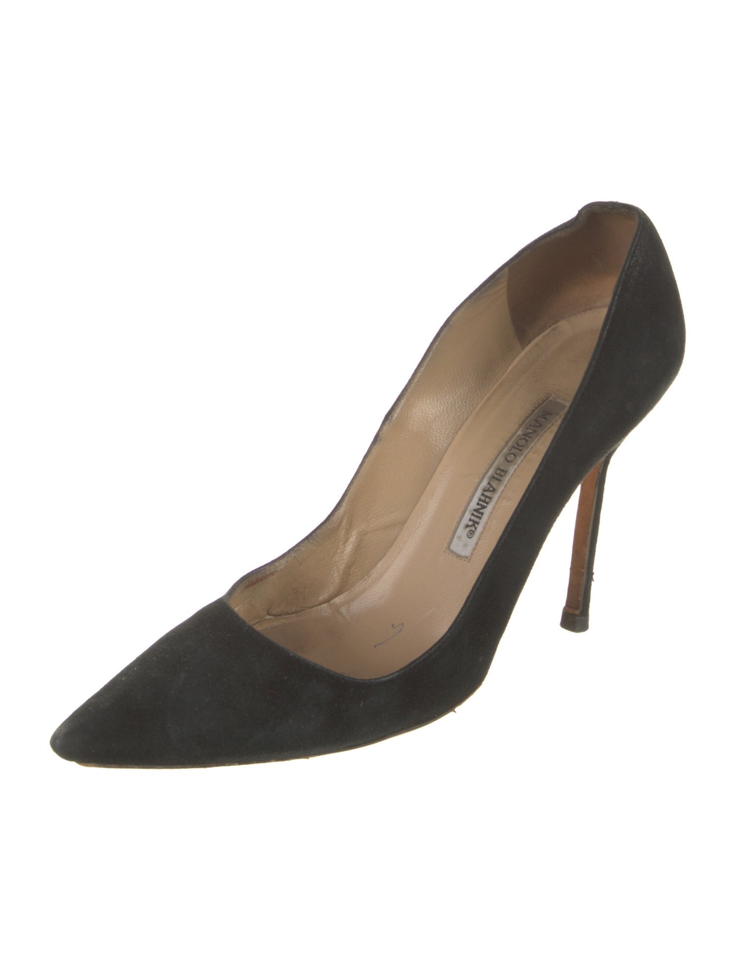 Manolo Blahnik Suede Pumps