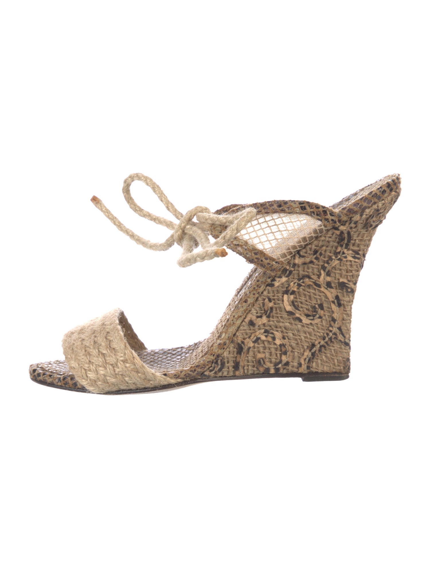 Manolo Blahnik Jute Mules