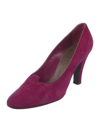 Manolo Blahnik Suede Pumps