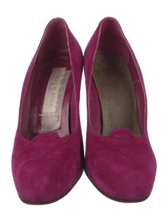 Manolo Blahnik Suede Pumps