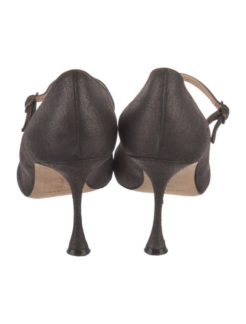 Manolo Blahnik Suede Pumps
