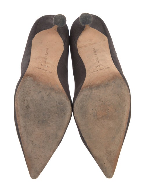 Manolo Blahnik Suede Pumps