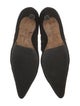 Manolo Blahnik Suede Cutout Accent Pumps