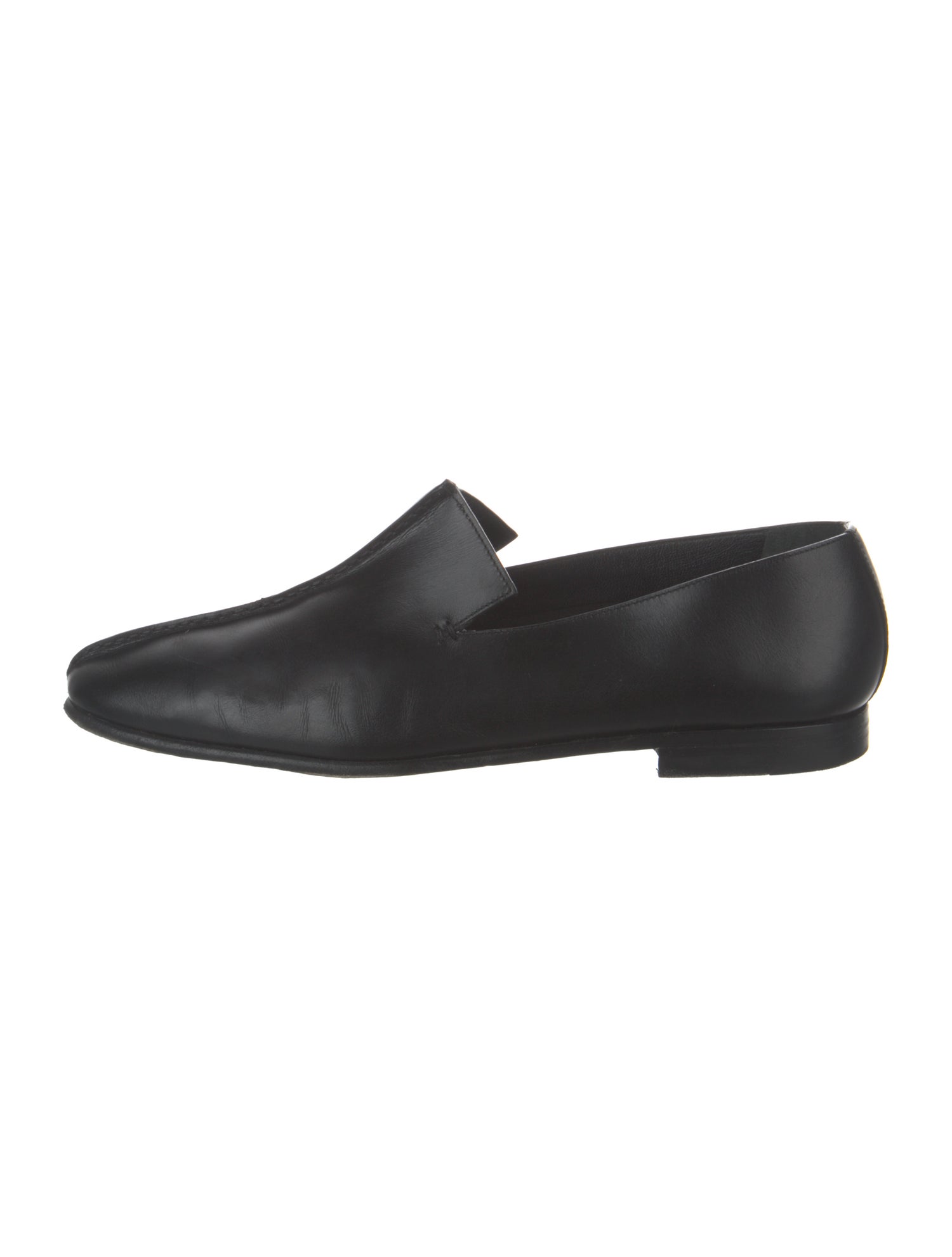 Manolo Blahnik Leather Loafers