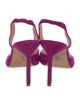Manolo Blahnik Suede Slingback Pumps