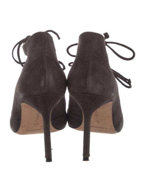 Manolo Blahnik Suede Pumps