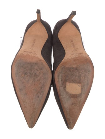 Manolo Blahnik Suede Pumps