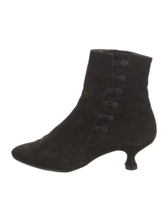 Manolo Blahnik Suede Boots