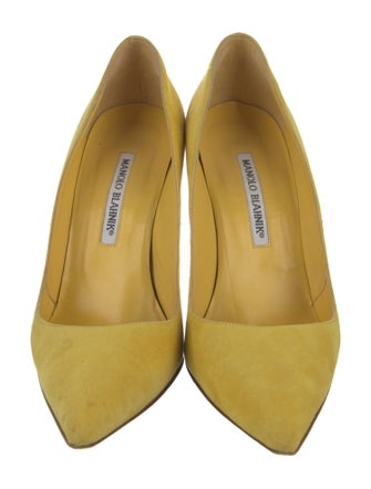 Manolo Blahnik Suede Pumps