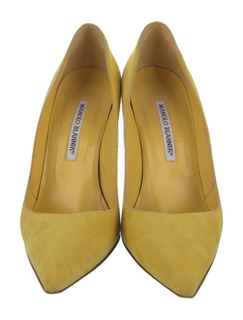 Manolo Blahnik Suede Pumps