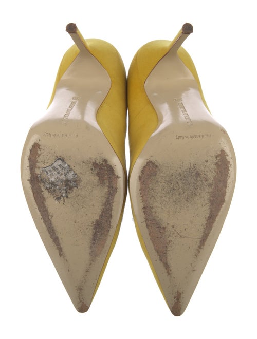 Manolo Blahnik Suede Pumps